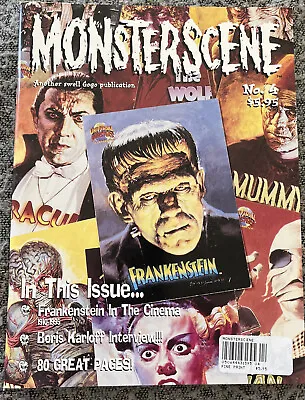 Monsterscene Number 4 (1995) Frankenstein In The Cinema • $12.50