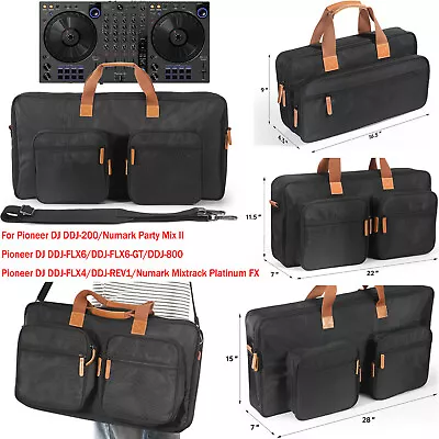 DJ Controller Case For Pioneer DDJ-FLX6/FLX4/REV1 DDJ200/800 Numark Party Mix II • $51.31