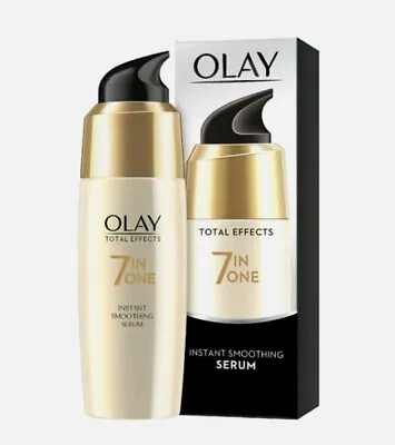 Olay Total Effects 7 In 1 Anti-ageing Smoothing  Face Serum 50ml • £16