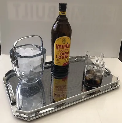 Ranleigh Australia Art Deco Serving Tray Drinks Bar Ware Bottle Display Oblong • $59.36