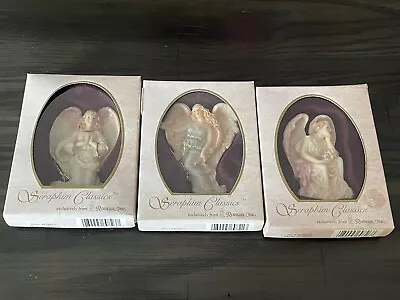VTG Roman Seraphim Classics Evangeline Angel Iris Isabel Ophelia Ornaments 1994 • $25