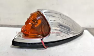 FRONT FENDER LIGHT Head Style ORANGE For INDIAN MOTORCYCLE; Part Number: 560007 • $65