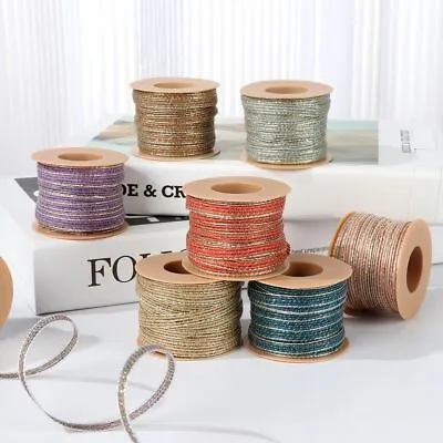 Wedding Twin String Yuter Rolls Hessian Ribbon Natural Jute String • £3.35