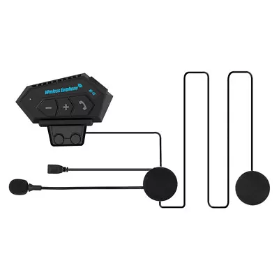 Motorcycle Helmet Headset Bluetooth Speaker Handsfree Stereo Kit Rechargeable • $25.10