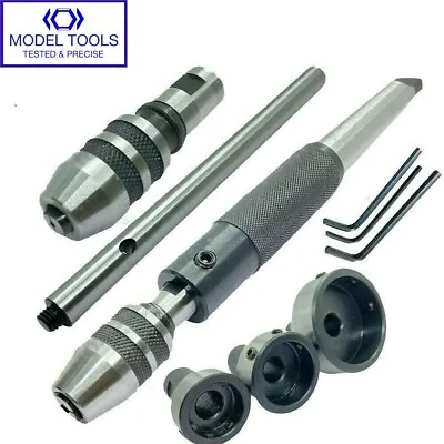 £52.80 • Buy 1MT Lathe Tailstock Tap And Die Holder Set Sliding Floating Type MT1 Shank INCH