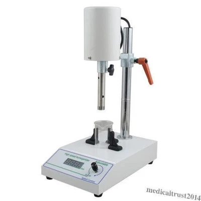 $154.99 • Buy High Speed Homogenizer Lab Mixer Disperser 8000 - 22000RPM Emulsifying Machine