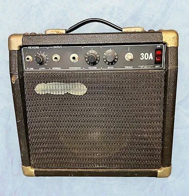 Vintage 1980's Marlboro 30A Solid State Guitar Amplifier Amp Turns On • $76.49