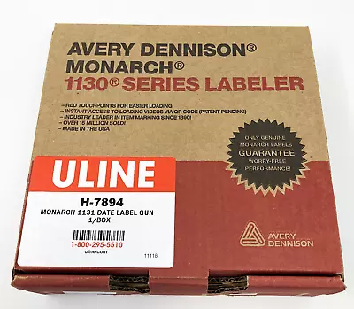 Avery Dennison Monarch 1131 Single Line 8 Character Price Gun Labeler • $63.99