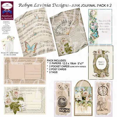 VICTORIAN VINTAGE Style Papers Tags Junk Journals Ephemera Craft Cards Scrapbook • $5.50