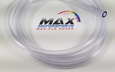 $7.99 • Buy 6’ X 1/8” (3.2mm) ID X 1/4” OD CLEAR FUEL LINE GAS TUBE SMALL CARB VENT HOSE