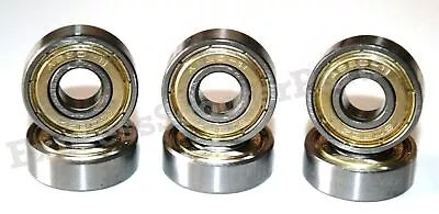 608zz Abec-11 Bearings Skateboard Push Scooter Roller Inline Skate Wheel Gold 7 • £9.95