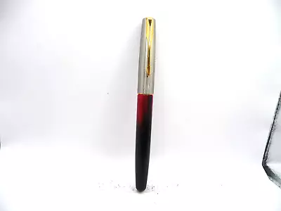 £39.26 • Buy Parker Vintage Frontier Black/Red Fountain Pen With Broad Calligraphy Nib--new