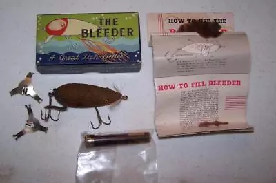 The Bleeder Bait Mouse In The Original Box With Metal Hook Covers & Papers!!! • $349.99