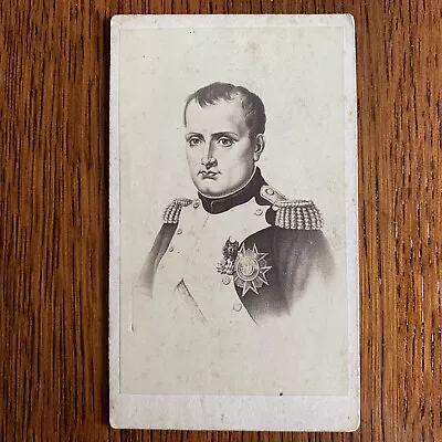CDV Napoleon Bonaparte Uniform French Emperor Military Commander Revolution Pari • $4.99