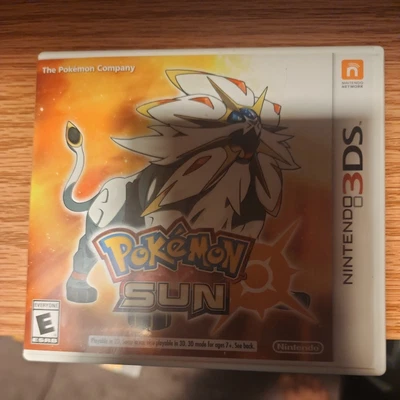 $17.50 • Buy Pokémon Sun (Nintendo 3DS, 2016) Game W/ Case