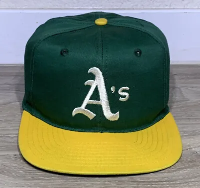 Vintage Twins Oakland Athletics A’s Script Official MLB Snapback Hat Cap • $22.95