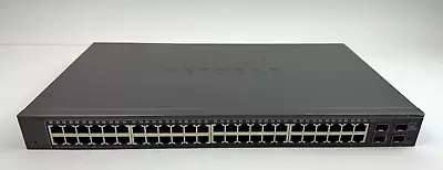 Netgear ProSAFE GS748T V4H1 48-Port Gigabit Ethernet Smart Switch *NO SIDE EARS* • $50.50