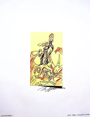 Kaijudo Deul Masters Production SIGNED Frank Squillace Hand Drawn Model Cel  • $12.50