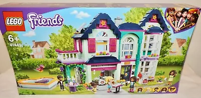 £44.99 • Buy NEW Lego Friends (41449) ANDREA'S HOUSE W/Music Studio & Heart-Shaped Pool