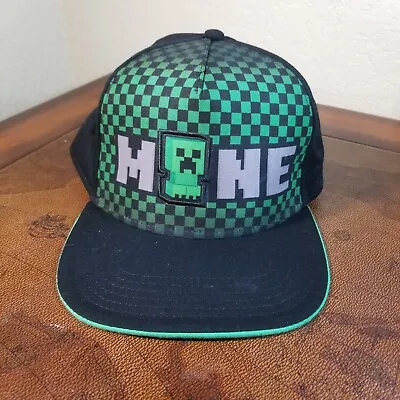 Boys' Minecraft Hat Cap Black Youth Size OSFM • $5