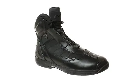 Bates Mens Beltline Black Motorcycle Boots • $23.99