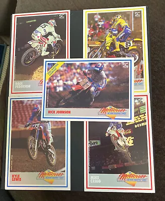 1988 Motocross Action Trading Cards SC Racing Vintage Craig-Pederson-Johnson++ • $7.99