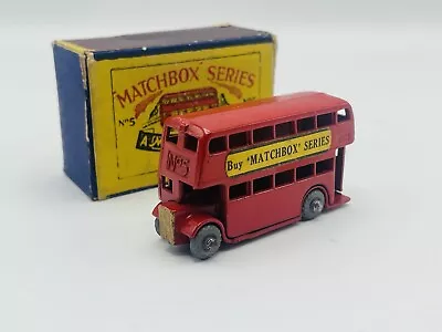 Matchbox Lesney Moko 5A Double Decker Bus Buy Matchbox Series - Original “A” Box • £15.11