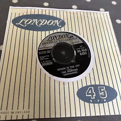 £3.50 • Buy Ramrods - Riders In The Sky - Original Single 1960 VG