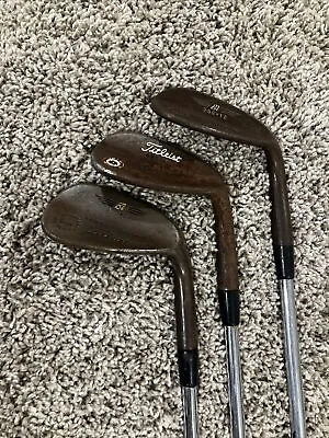 Titleist Vokey 200 Series Spin Milled Oil Can Wedge Set 50 54 58 Gap Sand Lob RH • $159.95