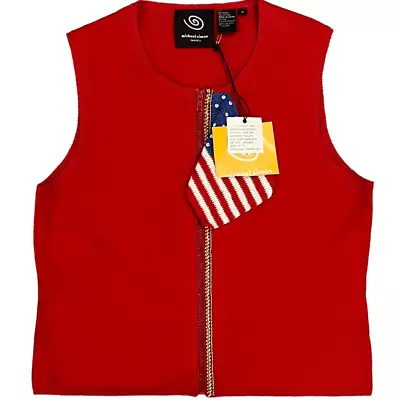 NWT Michael Simon Event Flying Flag Sweater Size Medium • $119