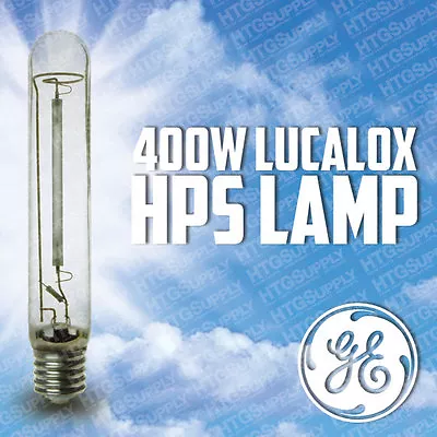 GE 400 Watt HPS GROW LAMP BULB 400w W SUPER Light Sodium Digital X Hortilux 400w • $46.95