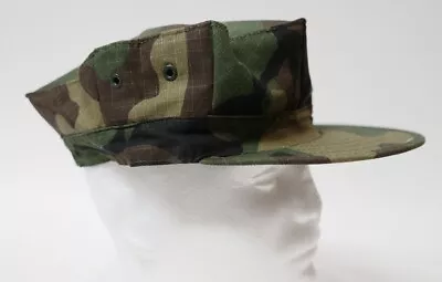 USMC Marines Military Utility  8 Point Fatigue Hat BDU Cap Camo Size XL 7 1/4  • $14.97