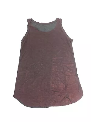 MAJESTIC FILATURES PARIS Women's Red Metallic Tank Top Size XS NWOT • $16.89