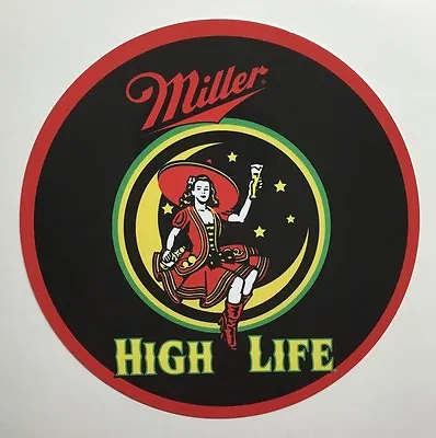 Miller High Life 1954 Girl In The Moon Metal Sign • $8.99