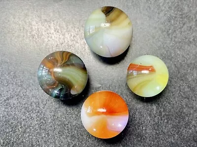 HTF Vintage Marbles. Master Marble Lot Of 4 NM - To Mint Range. 3/4 5/8 +- • $4.99