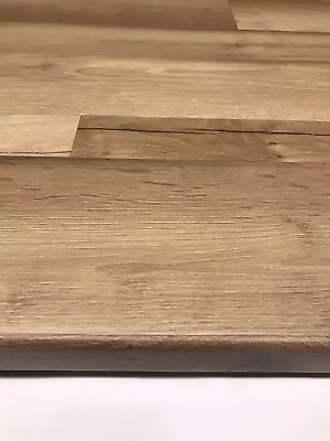 Blockboard Oak Effect Kitchen Worktop 40mm Laminate  3m X 600mm X 40mm • £135