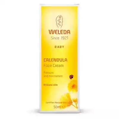 Weleda Baby Calendula Face Cream 50ml BBE 04/2021 X2 • £6