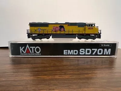 Kato N Scale  176-7505 SD70M UP #4839 • $99.95