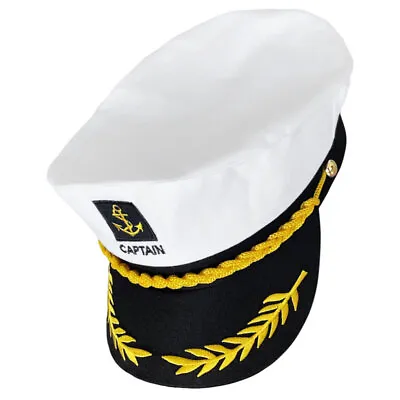  Sailor Hat Party Hats Teens Admiral Captain Sea Child Makeup • £8.60