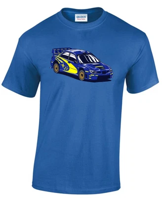 £16.99 • Buy Compatible With Subaru Impreza Rally Car T-Shirt - Race, Rally, Mcrae Motorsport