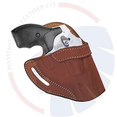 Ruger LCR Revolver Leather Holster_S&W 2  J Frame 36 60 442 642 340PD • $39.99