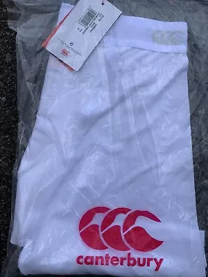 Canterbury Of New Zealand Rugby Thermoreg Thermal Shorts White Medium • £5