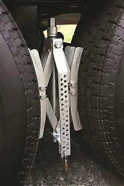 Deluxe Tyre Locking Chock Caravan Motorhome Dual Axle Stabilizer Jayco Rv Parts • $85