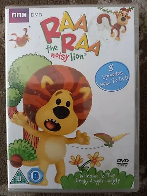 Raa Raa The Noisy Lion Welcome To Jingly Jangly Jungle Dvd Sealed 8 Episodes  • £12.34