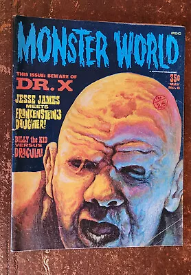 FAMOUS MONSTERS OF FILMLAND #77 May 1966  (MONSTER WORLD #8) • £8