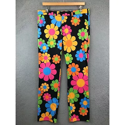 Loudmouth Pants Mens Size 38x34 Floral Golf Chino • $44.99