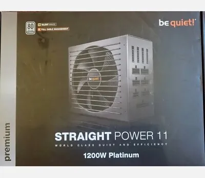 Be Quiet! Straight Power 11 1200W Platinum 80+ Fully Modular • £149.99