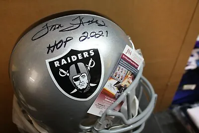 Las Vegas Oakland Raiders Tom Flores Signed Riddell F/s Helmet Hof 2021 Jsa    • $339.67