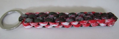 £1.25 • Buy Club Colours 4  Para Cord Crown Sinnet Key Chain Manchester United. New.