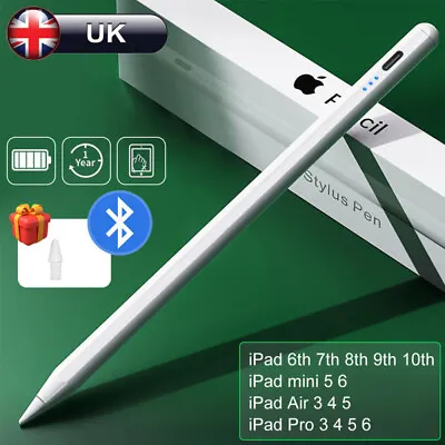 For IPad PRO Air Apple Pencil 2nd Generation Wireless Charging Stylus Pen • £13.98